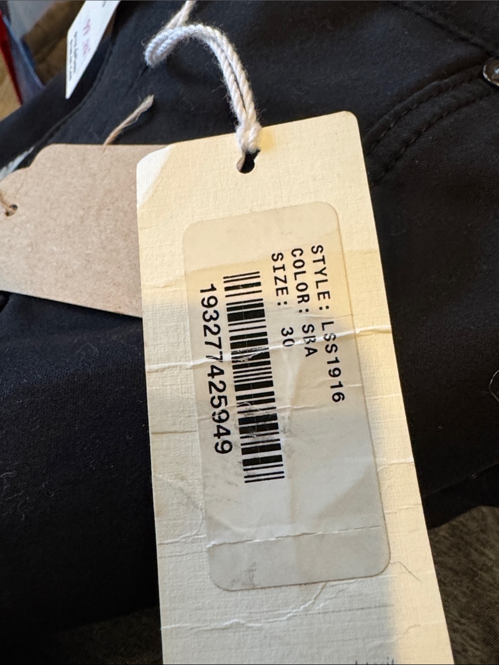 AG Anthropologie The High Rise Abbey Ankle Jeans Black Size 30R - Picture 9 of 11